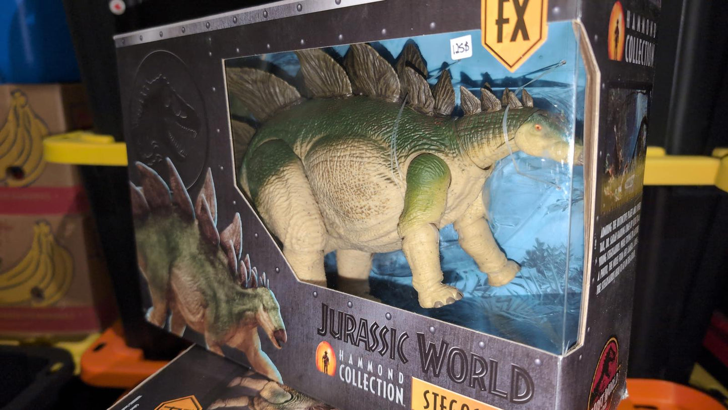 Mattel Jurassic World Hammond Collection Stegosaurus 44cm Figure Green JCH08