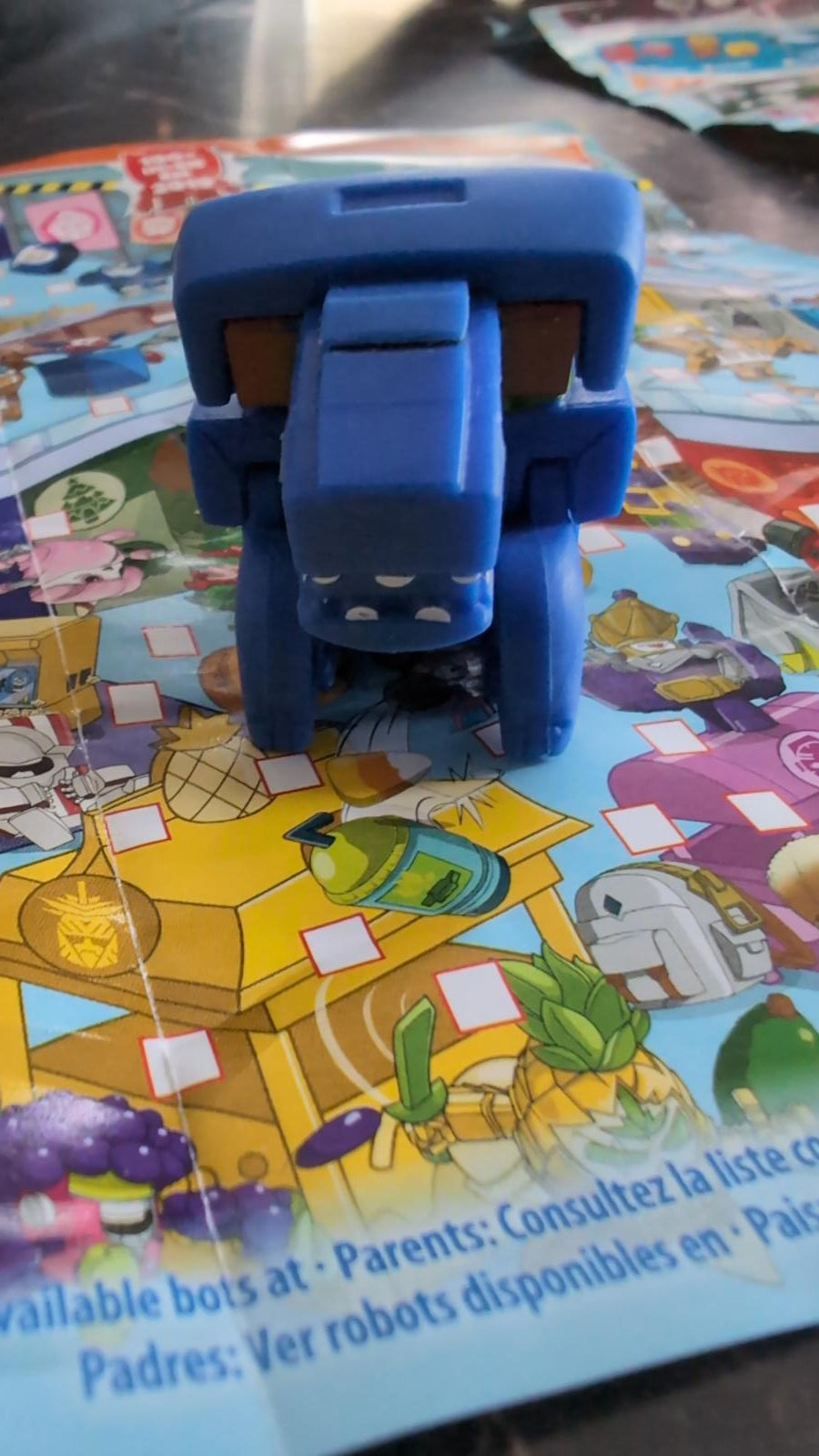 Transformers BotBots Series 3 Green Rex Mini Figure w/ paper