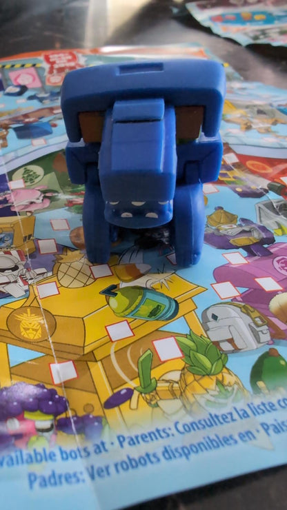 Transformers BotBots Series 3 Green Rex Mini Figure w/ paper