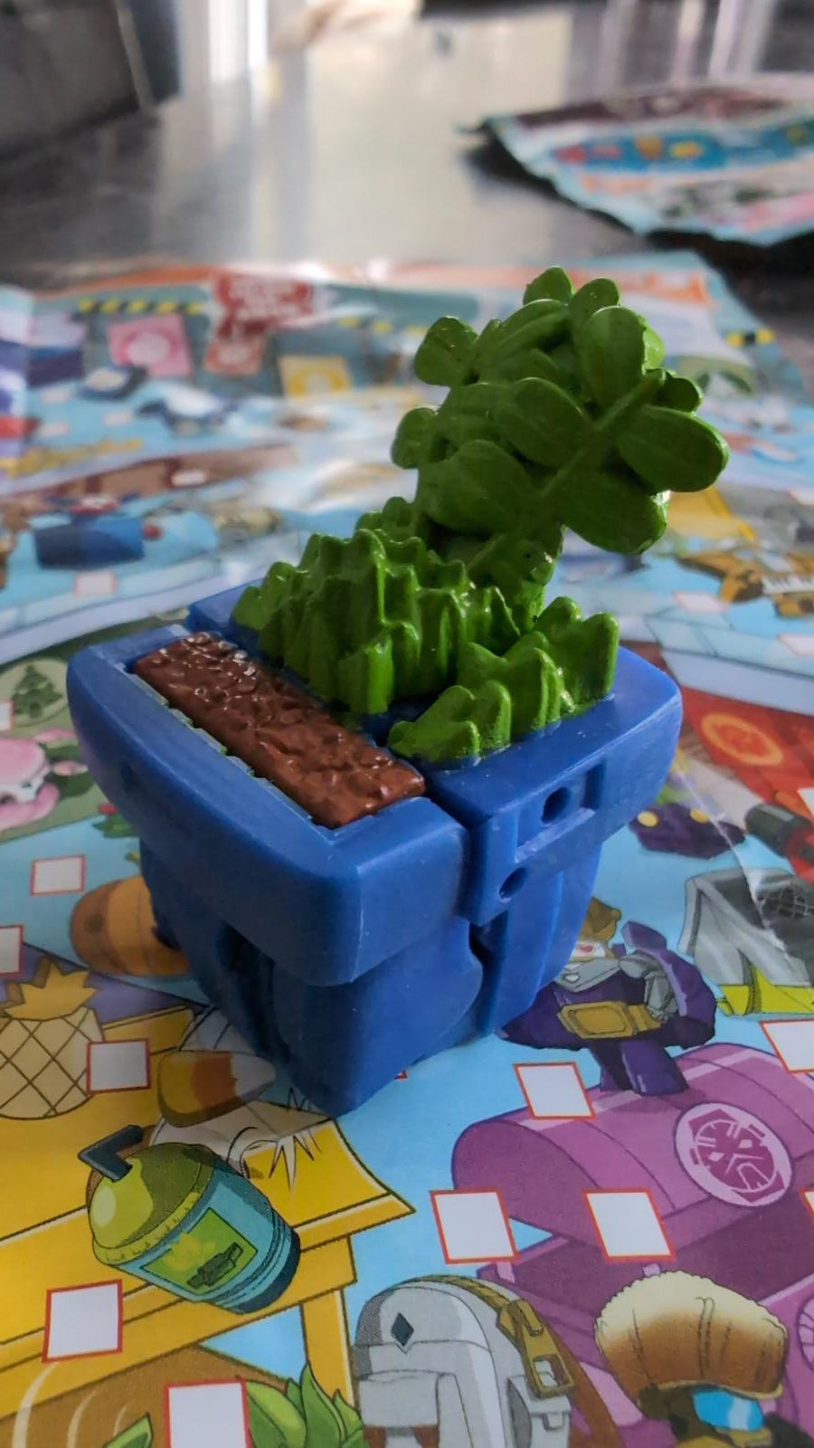 Transformers BotBots Series 3 Green Rex Mini Figure w/ paper