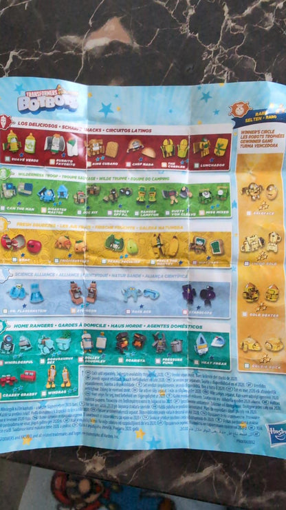 MOVIE MUNCHSTER Transformers BotBots Series 4 Movie Moguls Hasbro 2020 tickets