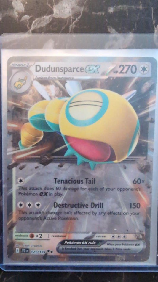 Pokemon Dudunsparce EX 121/159SV09: Journey Together Holo Double Rare
