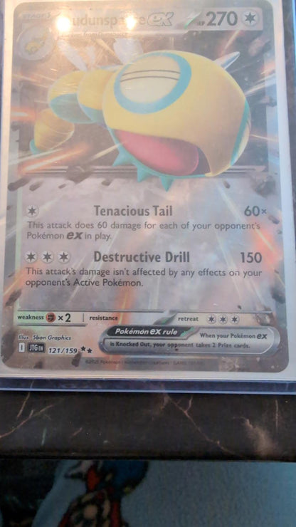 Pokemon Dudunsparce EX 121/159SV09: Journey Together Holo Double Rare