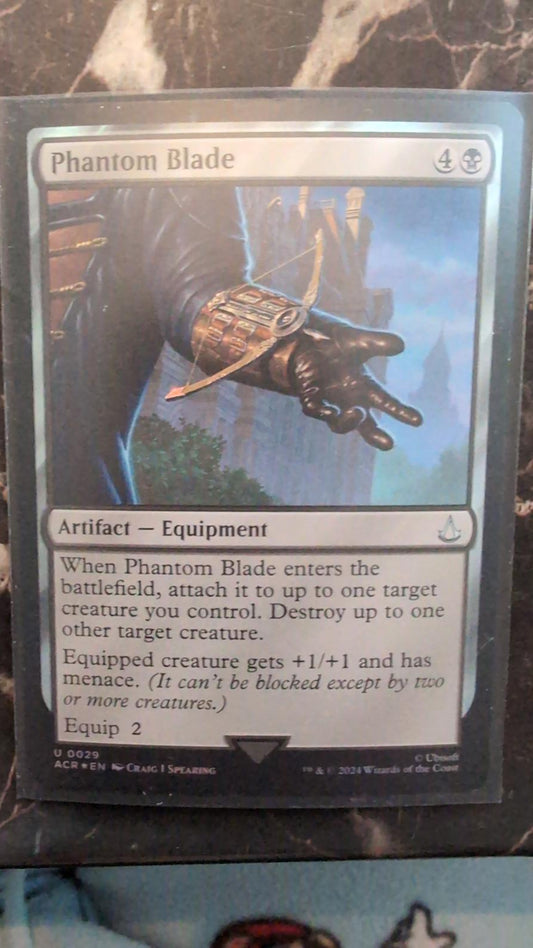 Phantom Blade #29 Foil Assassin's Creed mtg magic the gathering card x1