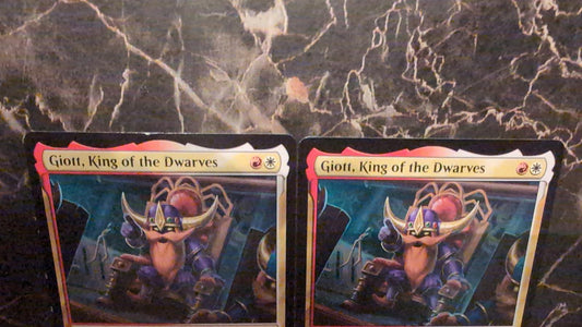 Magic: The Gathering Giott, King of the Dwarves #223  Final Fantasy MTG Cards 2x
