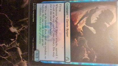 Nightveil Sprite #52 Foil  Ravnica Remastered  Magic The gathering Card  MTG 1x