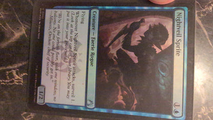 Nightveil Sprite #52 Foil  Ravnica Remastered  Magic The gathering Card  MTG 1x