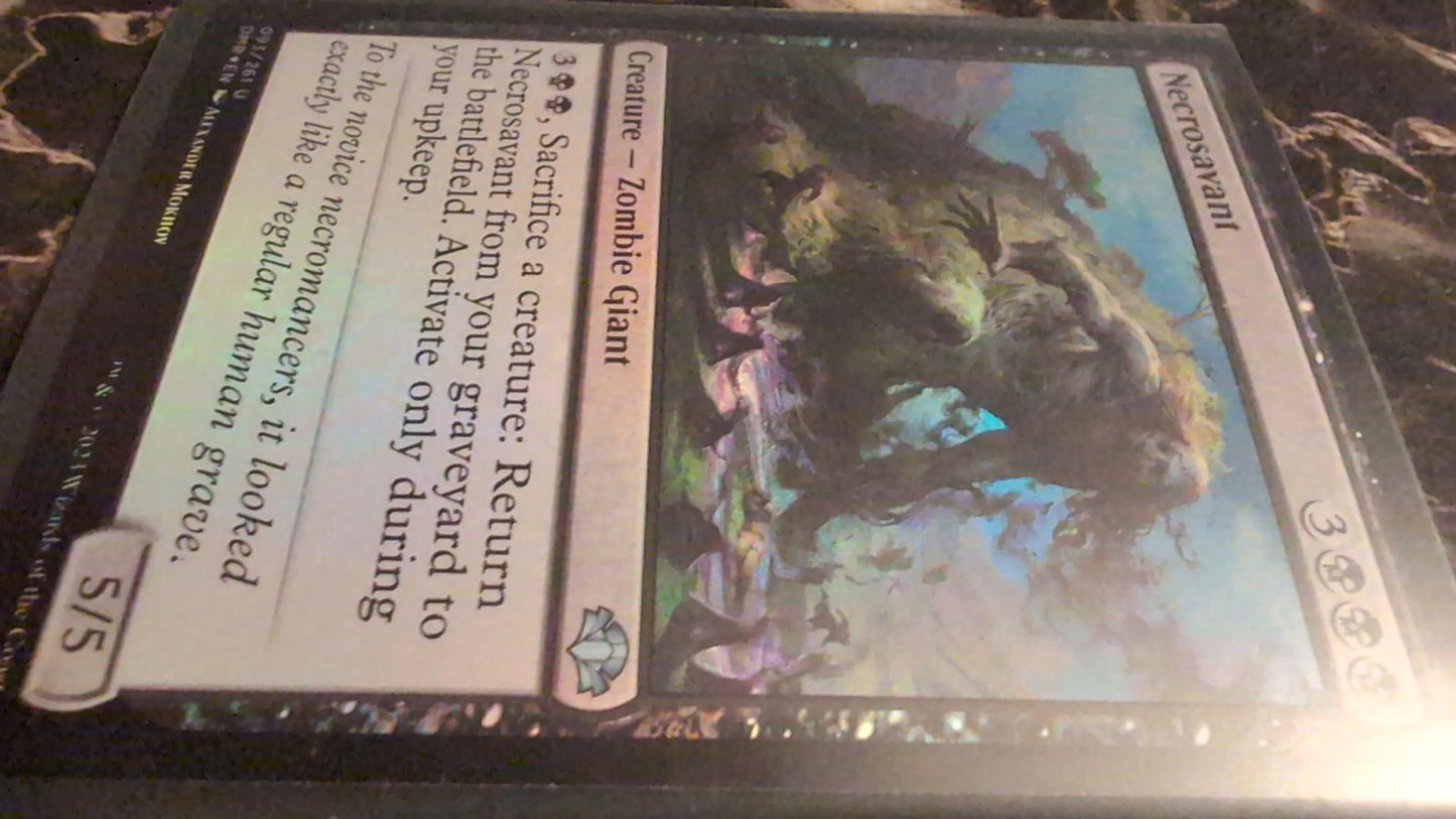 Necrosavant #93 Foil  Dominaria Remastered Magic The Gathering Card 1x MTG