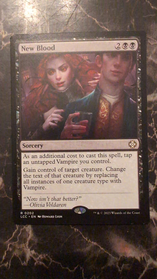 Magic: The Gathering New Blood #202  Lost Caverns of Ixalan Commander MTGx1 Card