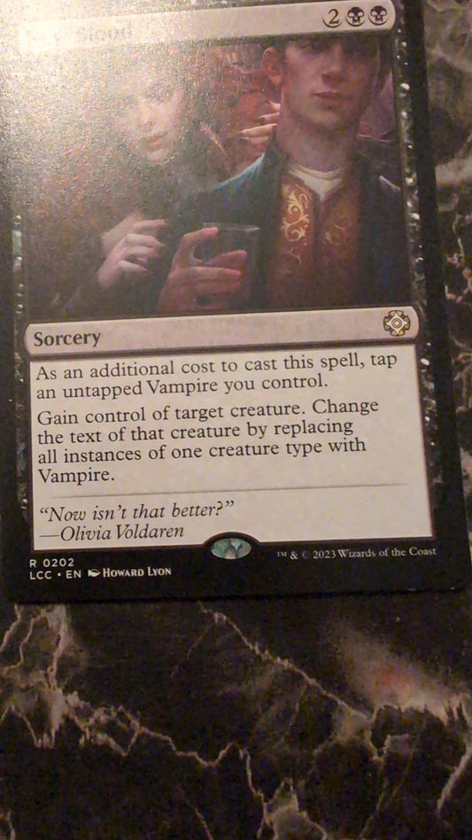 Magic: The Gathering New Blood #202  Lost Caverns of Ixalan Commander MTGx1 Card