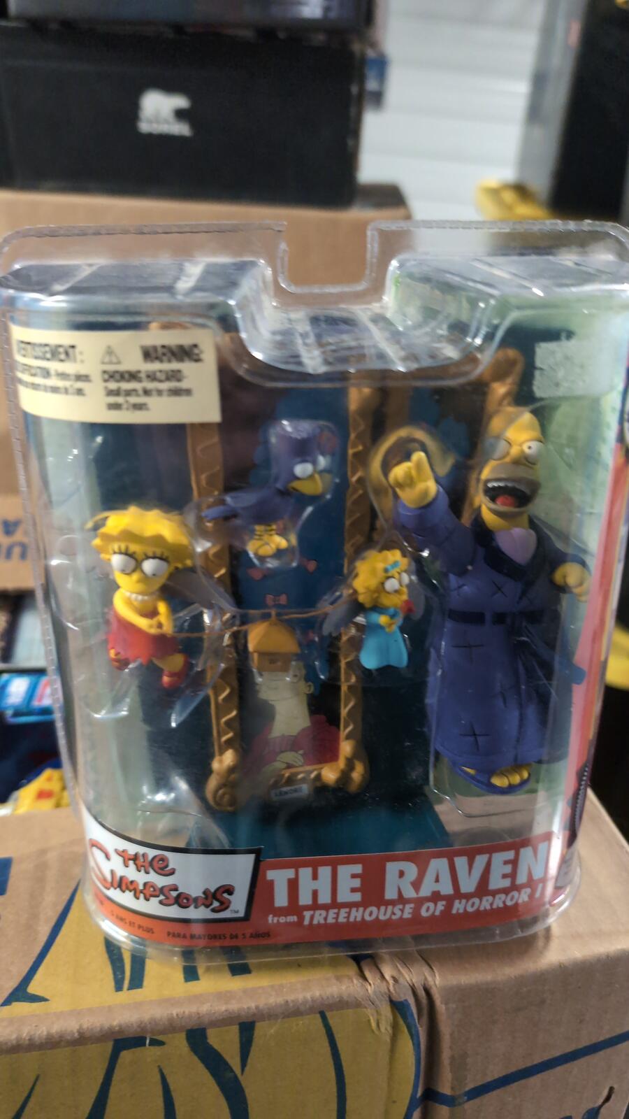 The Simpsons The Raven from Treehouse of Horror 1 figure set by McFarlane Toys