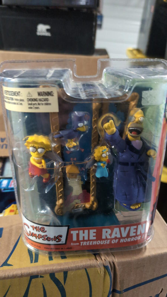 The Simpsons The Raven from Treehouse of Horror 1 figure set by McFarlane Toys