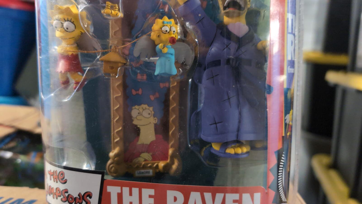 The Simpsons The Raven from Treehouse of Horror 1 figure set by McFarlane Toys