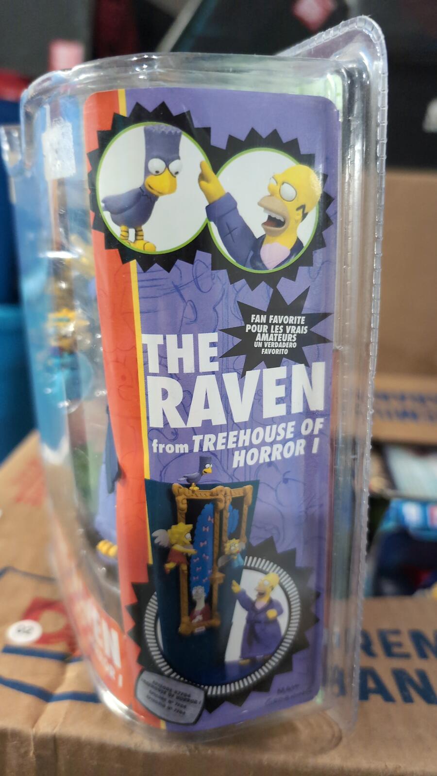 The Simpsons The Raven from Treehouse of Horror 1 figure set by McFarlane Toys