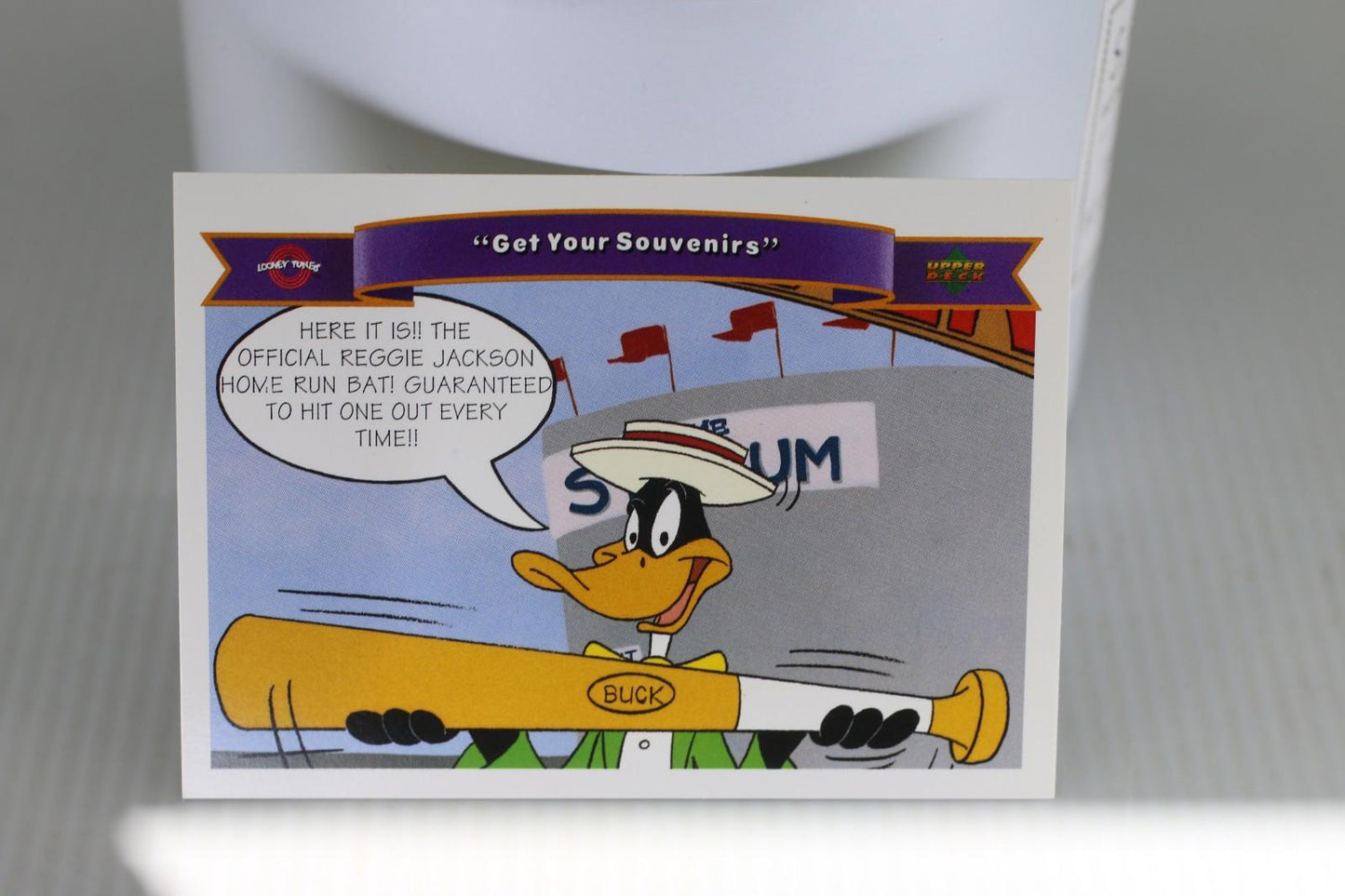1991 Upper Deck Comic Ball 2 warner bros #177 Looney Tunes MLB Trading Card