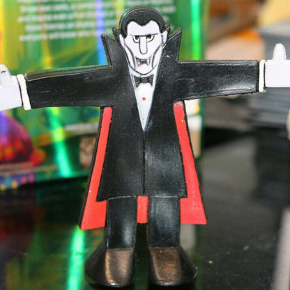 1988 lot OF 3 frightful bendables dakin Monsters Frankenstein Mummy Dracula toys