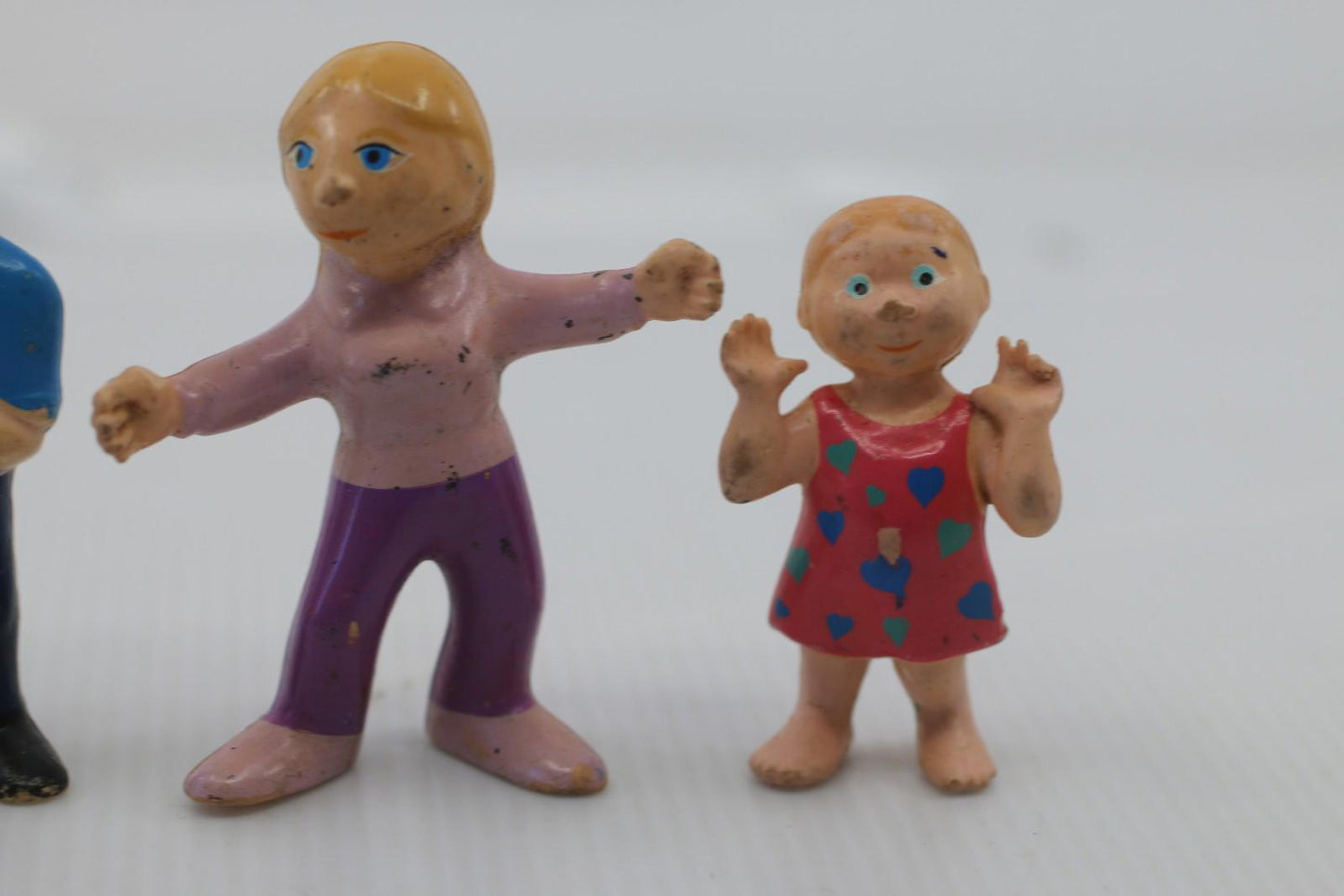 Lot de 4 figurines Passe-Partout vintage – Tous les personnages – Télé-Québec