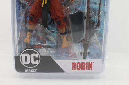 McFarlane Toys DC Multiverse Page Punchers Robin  7inch Action Figure + Comic
