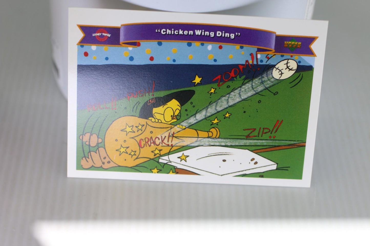 1991 Upper Deck Comic Ball 2 warner bros #132 Looney Tunes MLB Trading Card