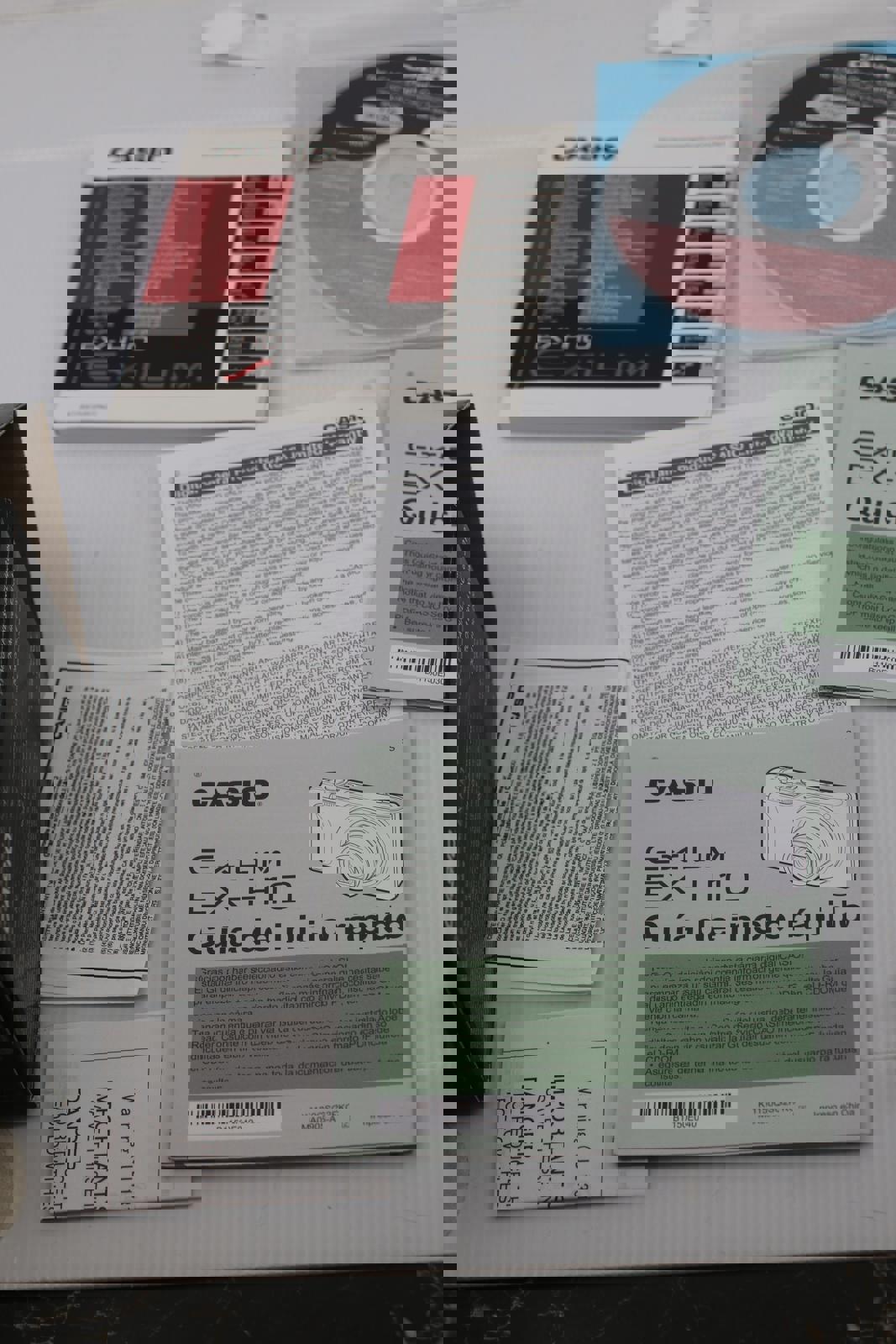 Casio Exilim EX-H10 12.1MP Digital Camera Black Boxed w/ Case SD Card