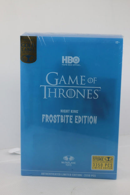 McFarlane Game of Thrones Action figure Night King Frostbite Edition Gold Label