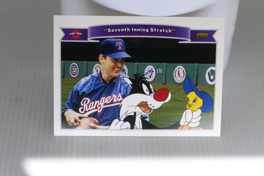 1991 Upper Deck Comic Ball 2 warner bros #194 Looney Tunes MLB Trading Card
