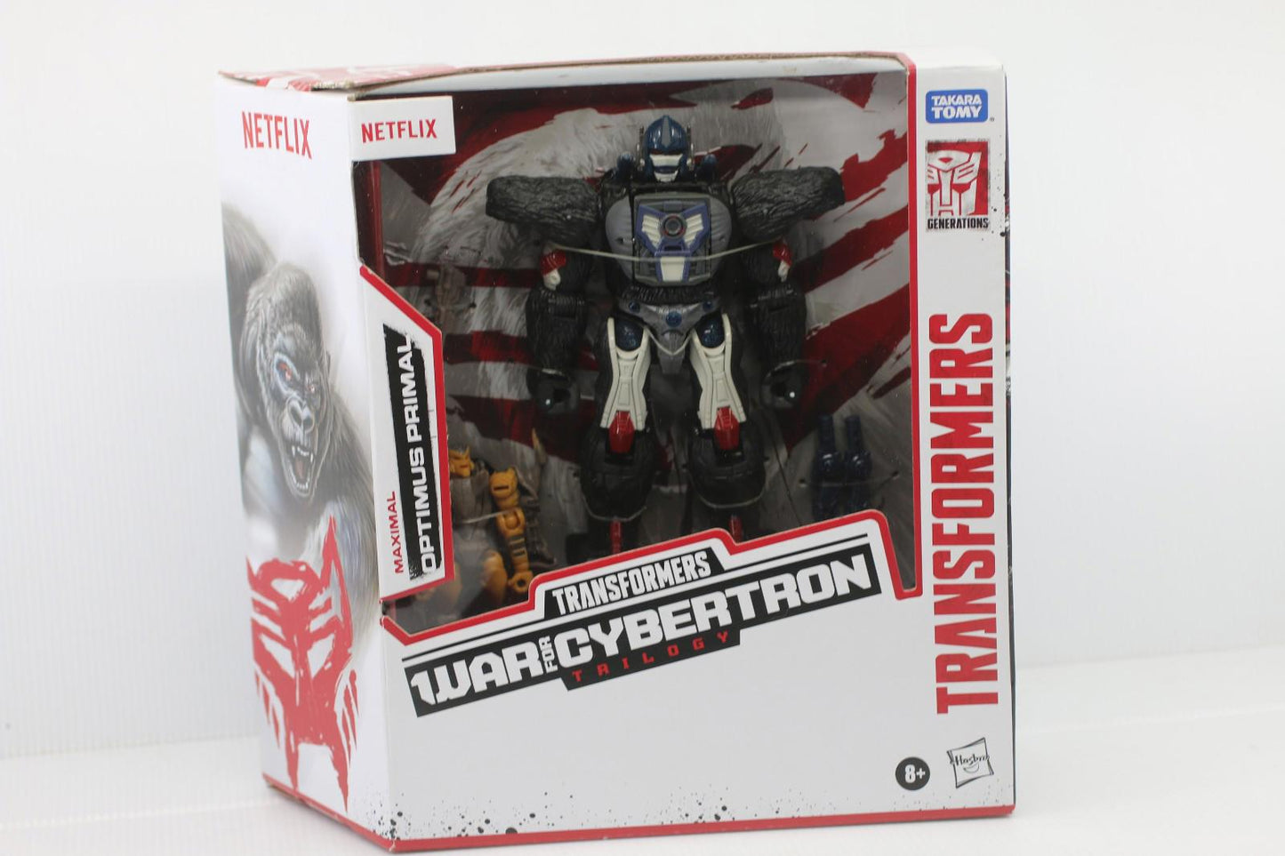 Hasbro Transformers Optimus Primal & Rattrap Action Figures - War For Cybertron