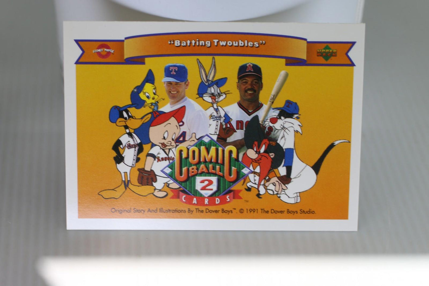 1991 Upper Deck Comic Ball 2 warner bros #73 Looney Tunes MLB Trading Card