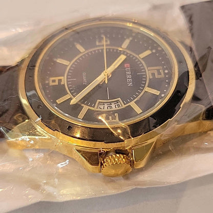 Curren man watch luxure brand business Quartz wirstwatches