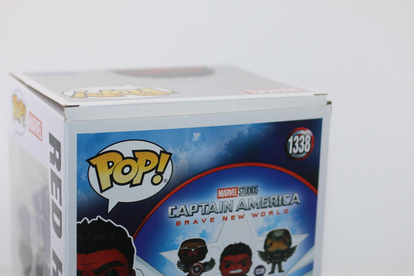 FUNKO POP! SUPER Captain America Brave New World Movie Red Hulk Vinyl 1366