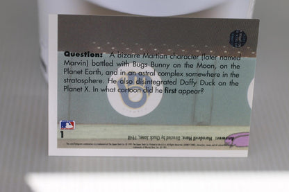 1991 Upper Deck Comic Ball 2 warner bros #01  Looney Tunes MLB Trading Card