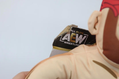 NIB AEW Wrestling Buddies Street Fighter Kenny Omega as Akuma Gamestop Exclusive