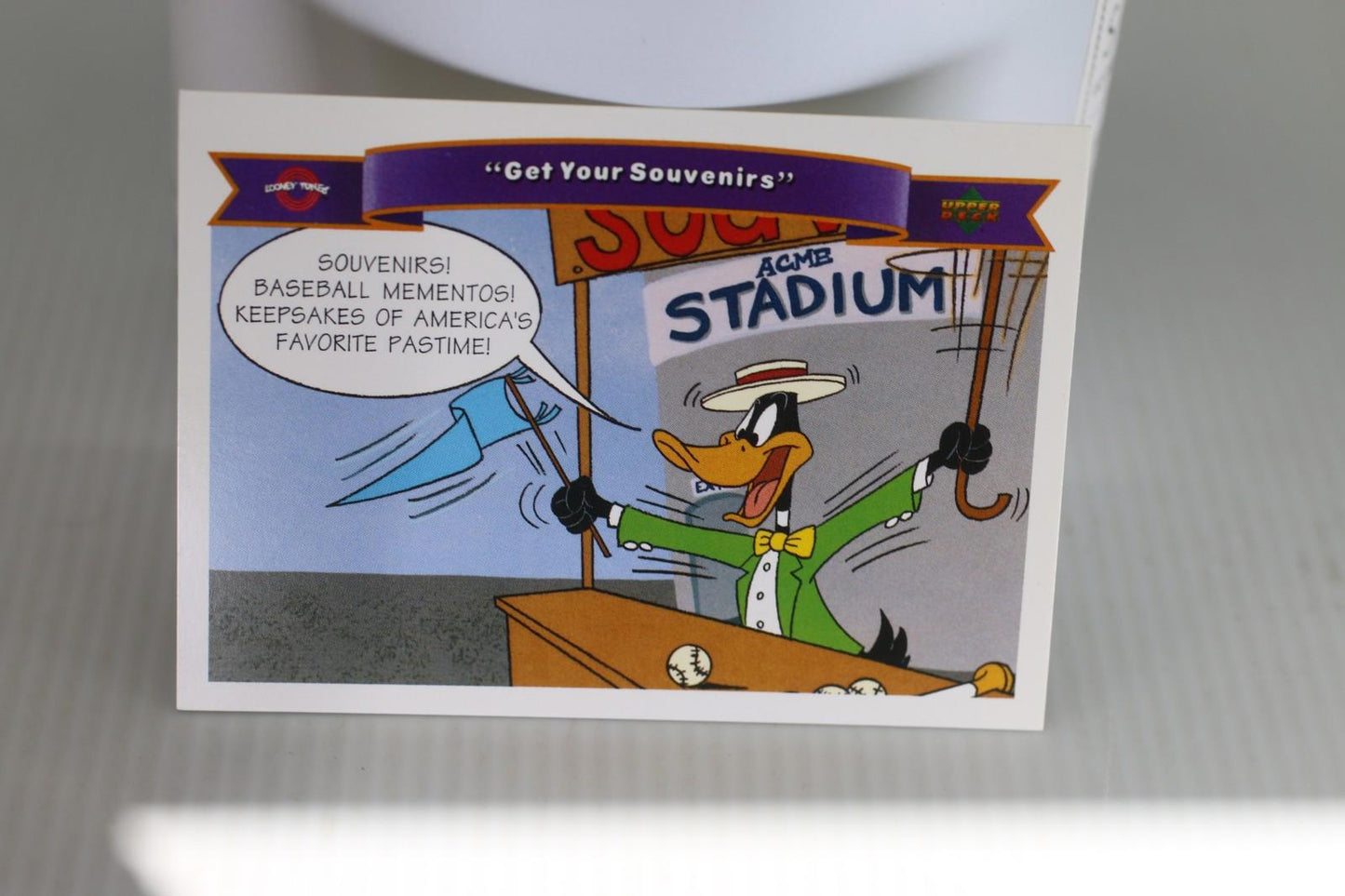 1991 Upper Deck Comic Ball 2 warner bros #173 Looney Tunes MLB Trading Card