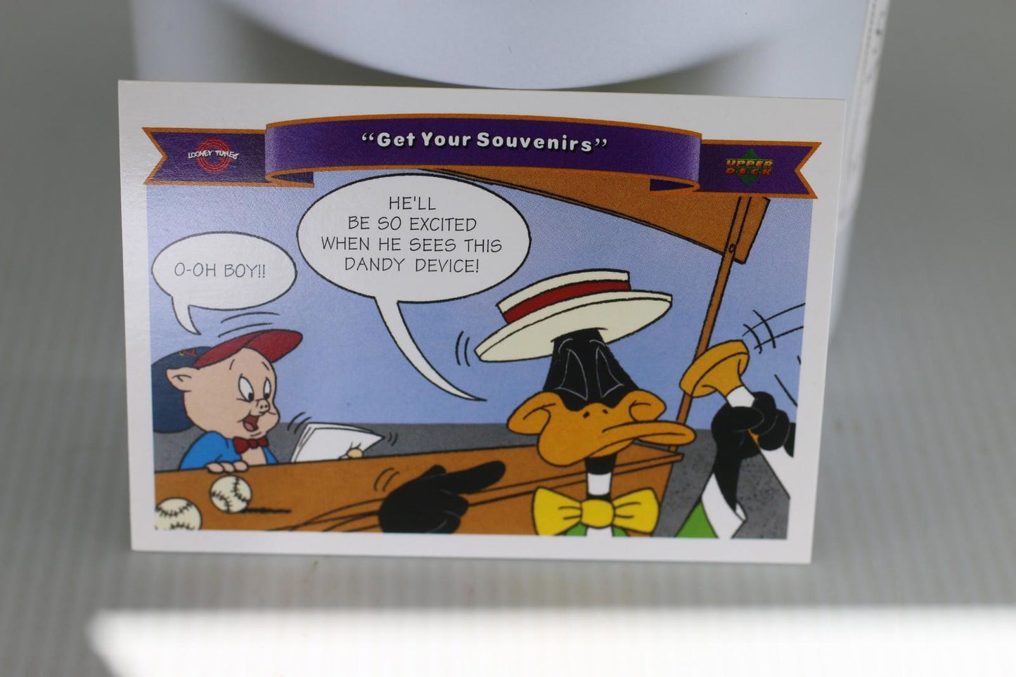 1991 Upper Deck Comic Ball 2 warner bros #176 Looney Tunes MLB Trading Card