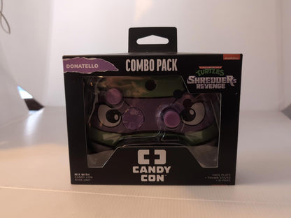 Donatello Combo Pack Turtles Shredder Revenge Candy Con Face Plate Nivkelodeon