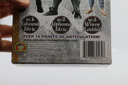 Play Arts Fullmetal Alchemist no.3 Winry Rockbell 2004 action figure toy openBox