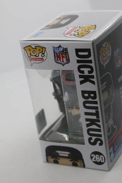 DICK BUTKUS - Chicago Bears - NFL Funko Pop! #260 Collectible Vinyl Figure NEW