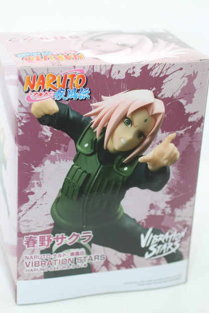 Naruto Shippuden Vibration Stars Haruno Sakura Ⅱ Figure Bandai Small Dent NEW