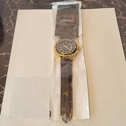 Curren man watch luxure brand business Quartz wirstwatches