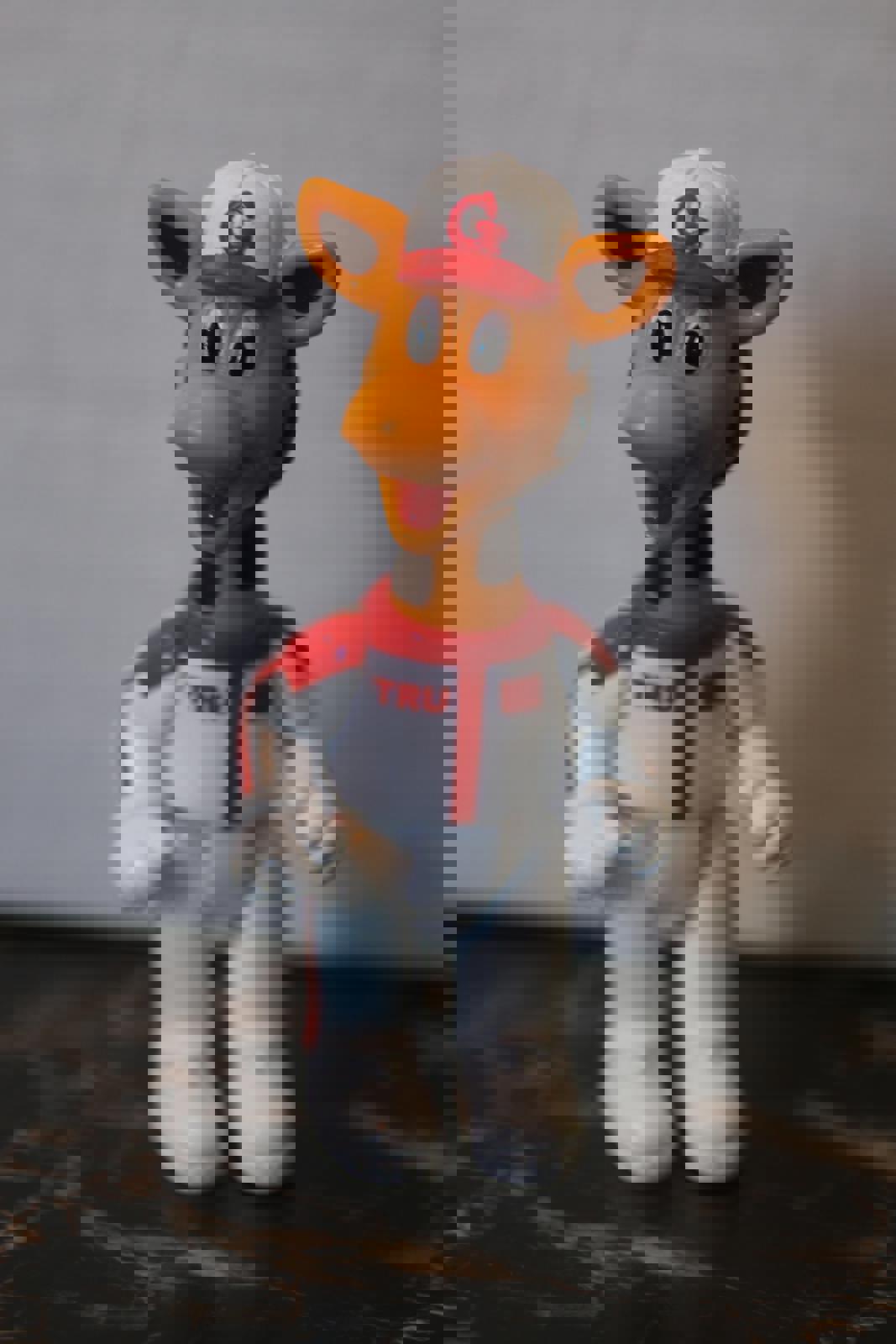 Vintage 1999 Toys R Us Geoffrey The Giraffe 3.5” Toy Baseball TRU figure #2