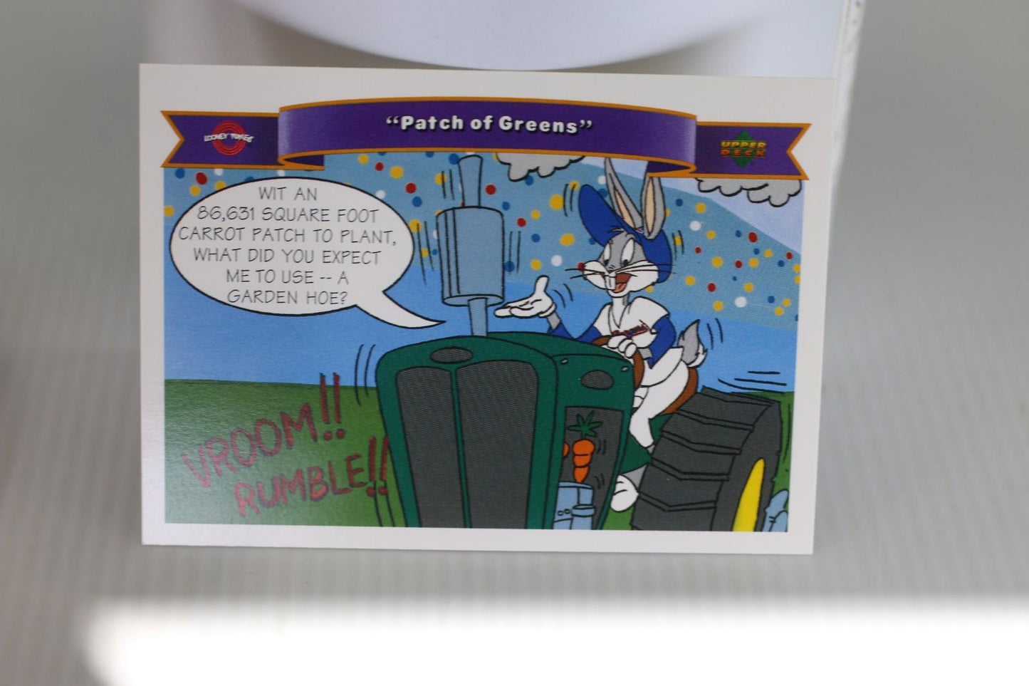 1991 Upper Deck Comic Ball 2 warner bros #144 Looney Tunes MLB Trading Card