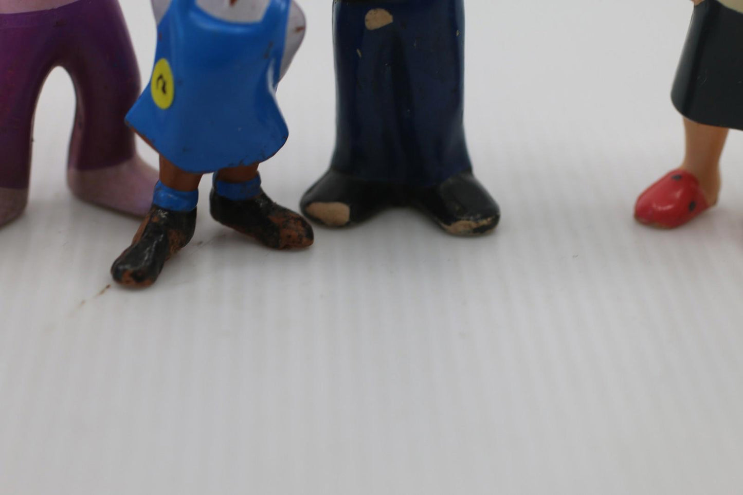 Lot de 8 figurines Passe-Partout vintage – Tous les personnages – Télé-Québec