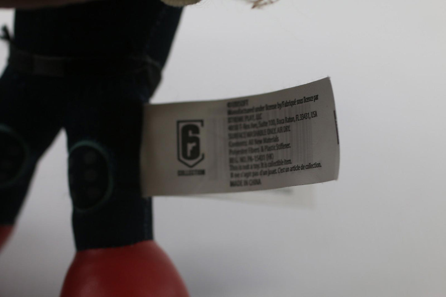 Ubisoft Rainbow Six Collection Ash Plush - New With Tag