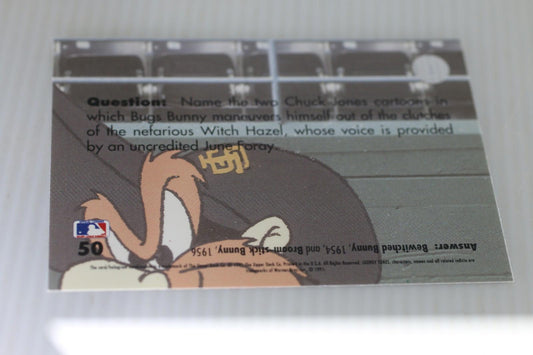 1991 Upper Deck Comic Ball 2 warner bros #50 Looney Tunes MLB Trading Card