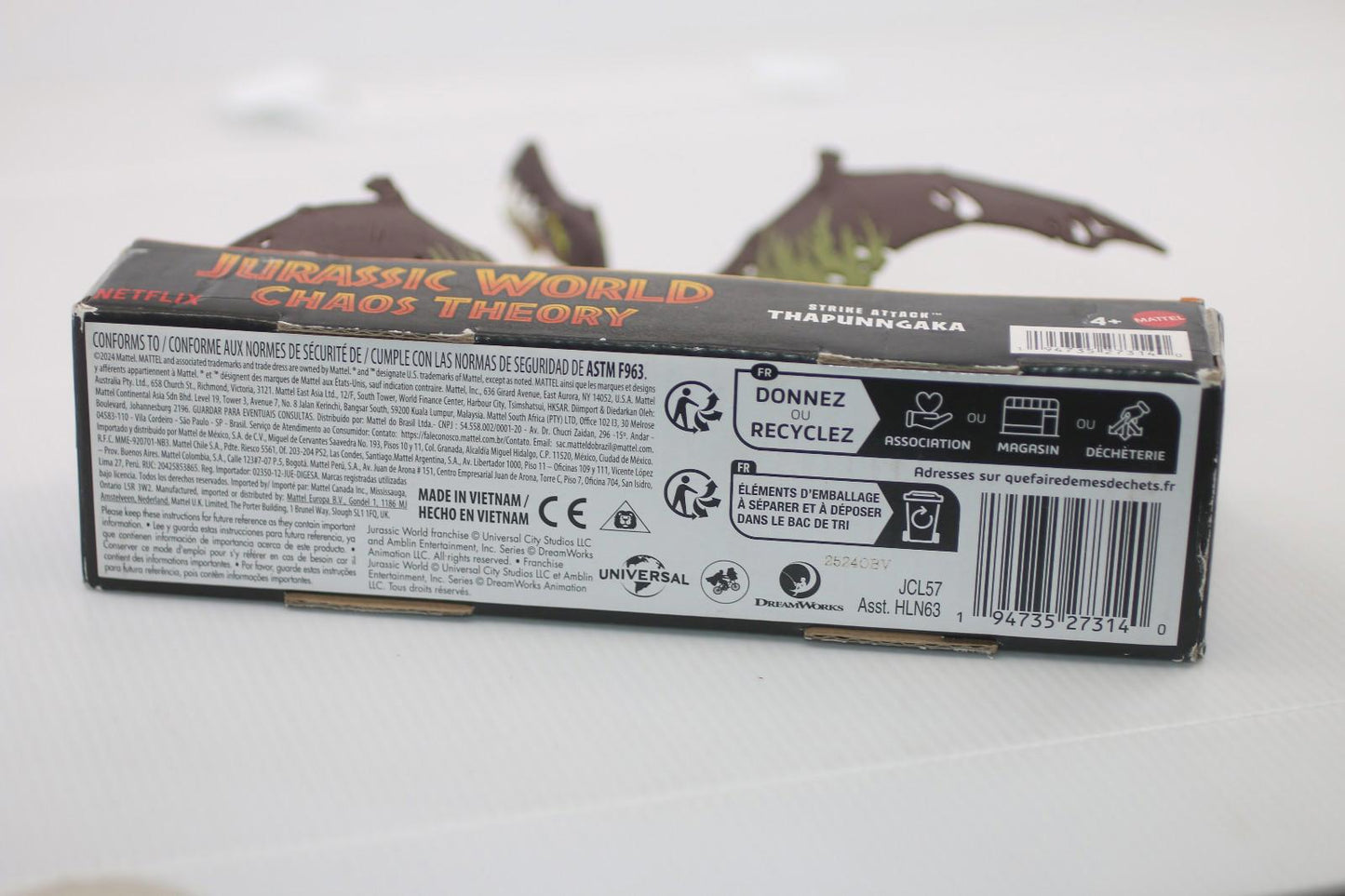 Jurassic World Chaos Theory THAPUNNGAKA 7" Dinosaur Action Figure - NEW READ!