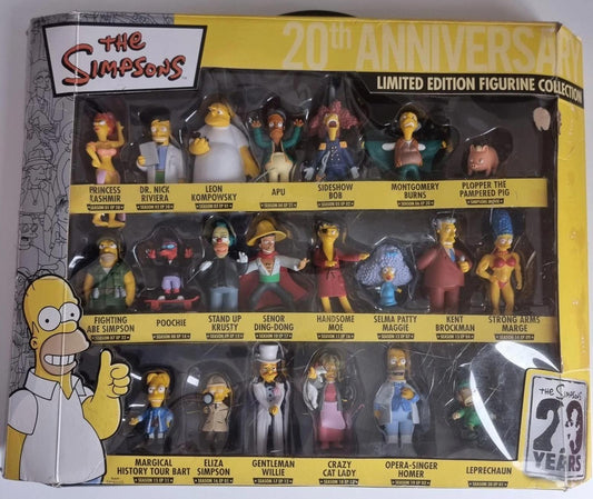 The Simpsons 20th Anniversary Limited Edition Figure Set 20Years CollectionBoxed