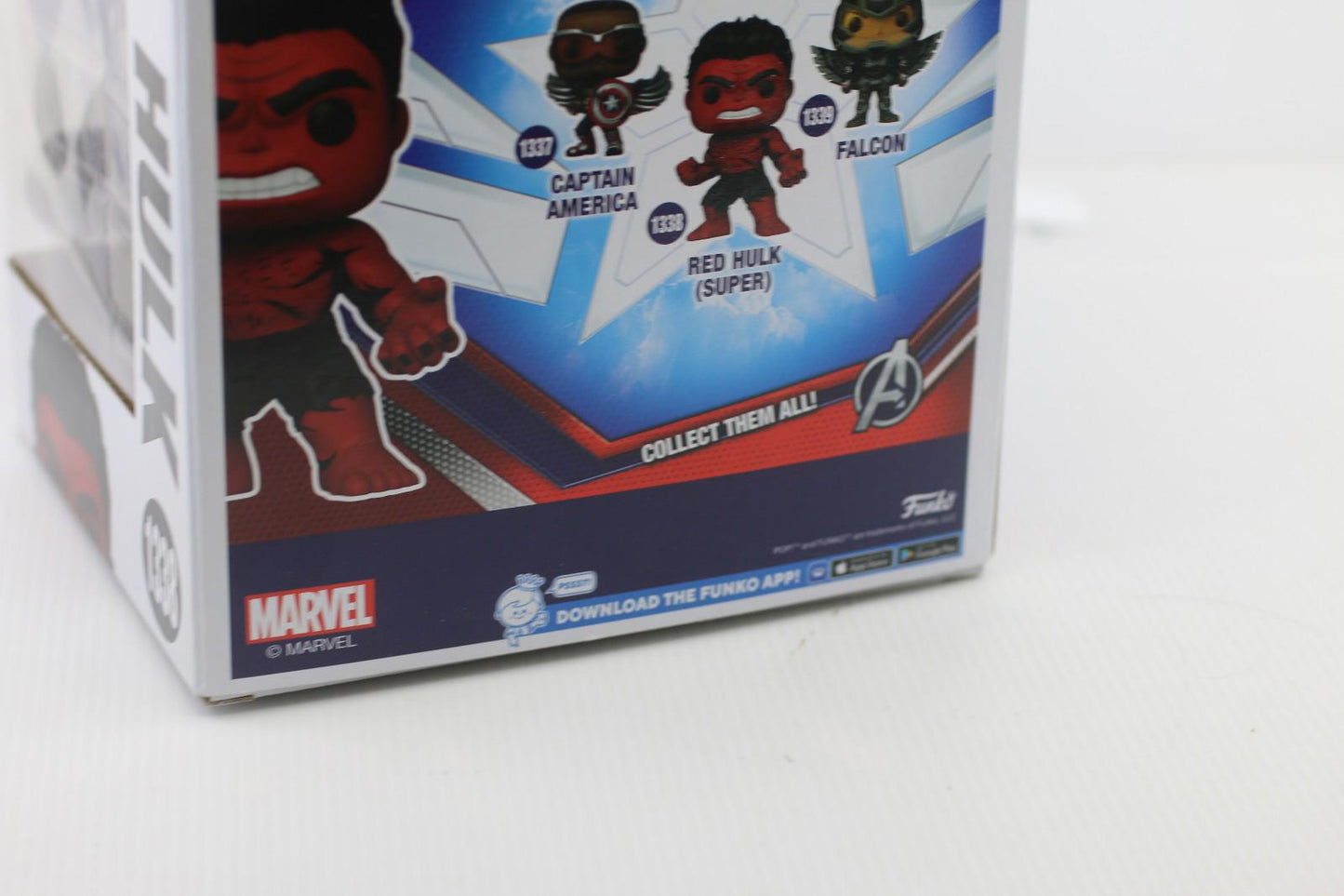 FUNKO POP! SUPER Captain America Brave New World Movie Red Hulk Vinyl 1366