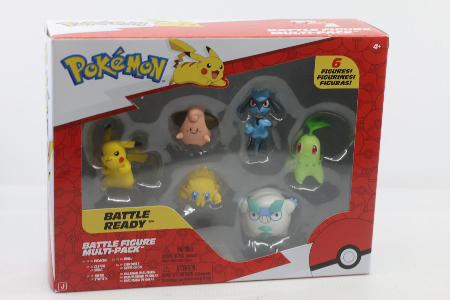 Pokemon Battle Figure Multi-Pack 6 Battle Ready Figures Scaled For Battle New