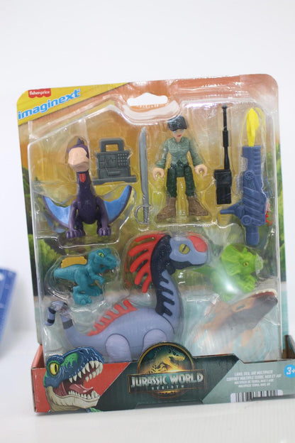 Jurassic World Imaginext Land Sea Air Figures Set New Dinosaurs Fisher Price