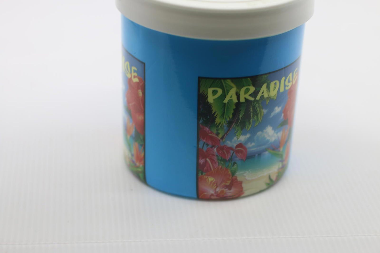 Vintage Lifoam The Fridge Freezable Drink Cooler Insulated Paradise Can Koozie
